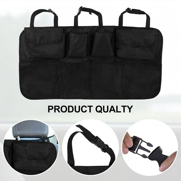 SET CAR TRUNK & SEAT ORGANIZERS (NEW) - Picture 3 of 12